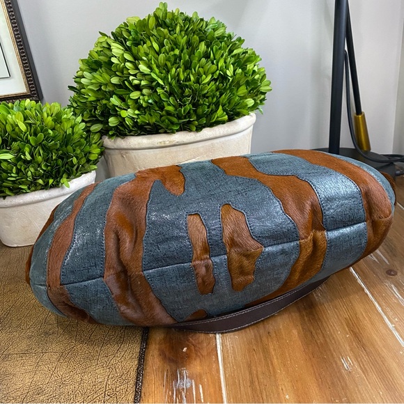 Coach RARE Limited Edition Hampton Calfhair Hair-calf XL Hobo - Picture 9 of 17